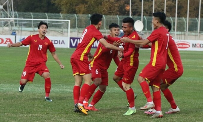 U23 Việt Nam giành hai chiến thắng tối thiểu 1-0 ở vòng loại. Ảnh: VFF.