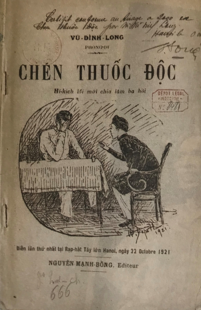 Vở kịch 'Chén thuốc độc' tròn 100 năm, nhắc nhở vai trò của giới nhà văn với sân khấu.