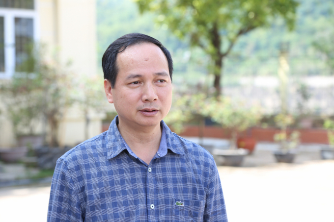 Ông Nguyễn Huy Nhuận - Giám đốc Sở NN-PTNT Hòa Bình. Ảnh: Minh Phúc.