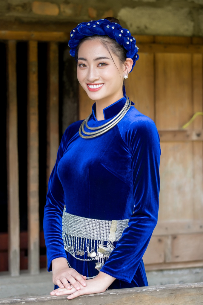 Hoa hậu dân tộc Tày - Lương Thùy Linh.