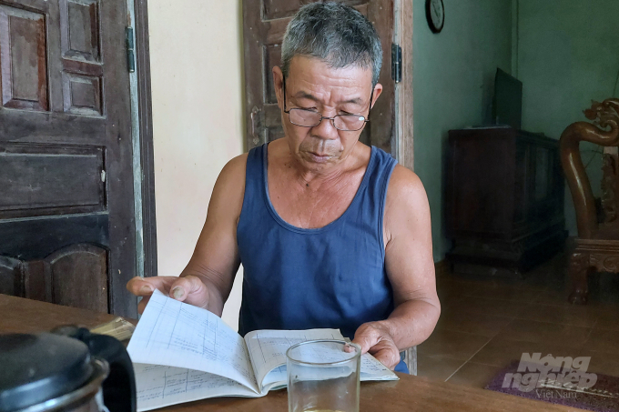 Ông Nguyễn Duy Hải, trưởng thôn 5 cho rằng câu chuyện thoát nghèo ở đây còn lắm gian nan. Ảnh: VD.