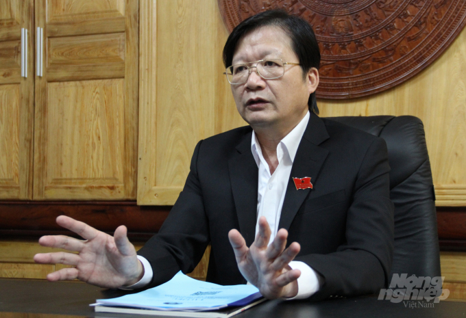 Ông Nguyễn Hoài Dương, Gám đốc Sở NN-PTNT Đăk Lă. Ảnh: Quang Yên.