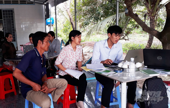 An assessment session for certification at Truong Khuong Cooperative. Photo: KT.