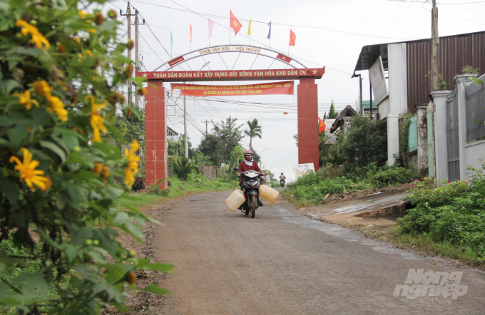 Mặc dù do ảnh hưởng của dịch Covid-19 nhưng Chương trình NTM ở Đăk Lăk đã đạt được nhiều thành tích. Ảnh: Quang Yên.