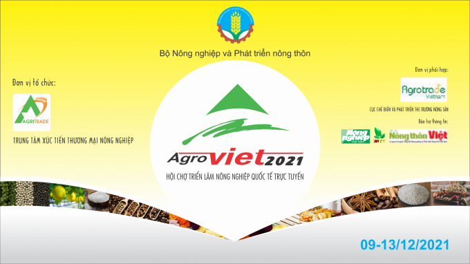 AgroViet International Agricultural Exhibition Online 2021 will be implemented online at www.agroviet.com.vn, be presented in Vietnamese and English languages, with a friendly and easy-to-use interface, simulated a live fair model in 3D form.