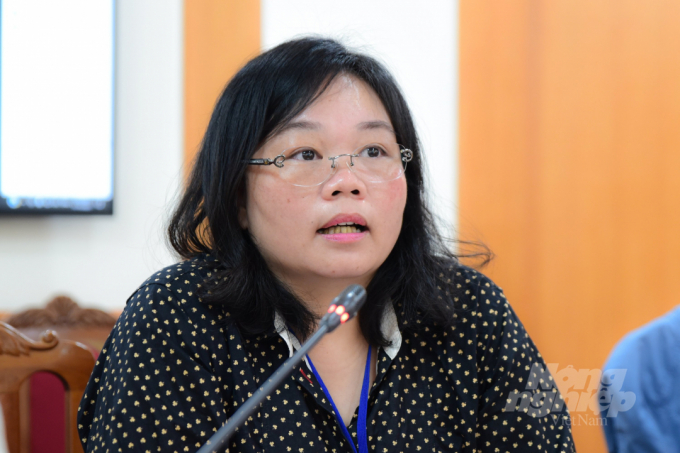 Ms. Bui Thi Hong Ha, Head of Agricultural Microbiology Department, Center for Organic Agriculture (Vietnam Academy of Agriculture). Photo: VAN.