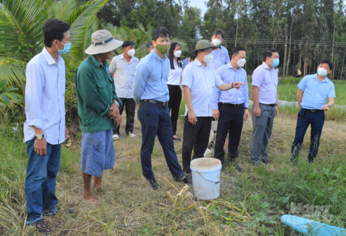 Nâng cao chất lượng cuộc sống cho người dân nông thôn được huyện Vĩnh Thuận xác định là nền tảng để thực hiện thành công chương trình xây dựng NTM. Ảnh: Trung Chánh.