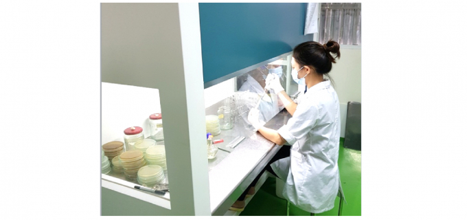 Nghiên cứu sản xuất chế phẩm vi sinh tại Công ty Bio-Floc do Viện Nuôi trồng thủy sản (Đại học Nha Trang) tư vấn.