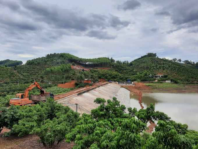 Dự án WB8 Hồ Đồng Man, huyện Lục Ngạn phấn đấu hoàn thành trong tháng 12/2021.