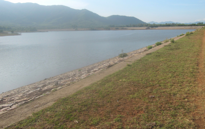 Hiện ở Bình Định đã có 109 hồ chứa đã tích đầy nước. Ảnh: V.Đ.T