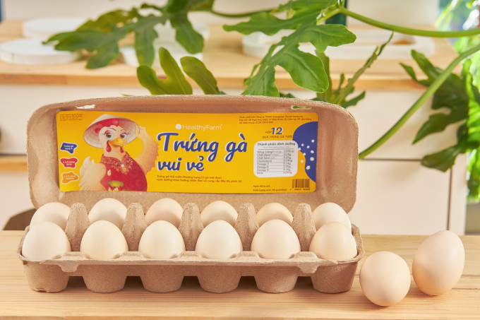 HealthyFarm ha slaunched 'Happy Eggs' - eggs that are produced in humane way. Photo: The Courtesy of the company.