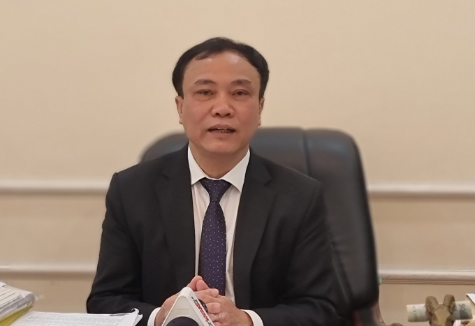 Ông Lê Đức Thịnh, Cục trưởng Cục Kinh tế hợp tác và Phát triển nông thôn. Ảnh: Lê Tuấn.