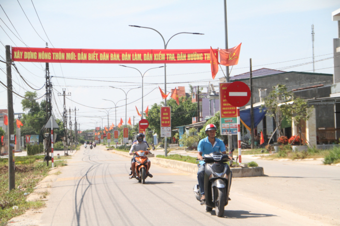 Tỉnh Thừa Thiên- Huế đang tập trung xây dựng NTM nâng cao, kiểu mẫu bền vững. Ảnh: Tiến Thành.