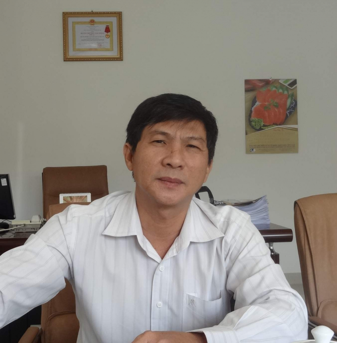 Ông Trương Đình Hòe, Tổng Thư ký VASEP: Các doanh nghiệp thủy sản đã thể hiện được bản lĩnh trong những thời điểm gian khó nhất. Ảnh: Thanh Sơn.