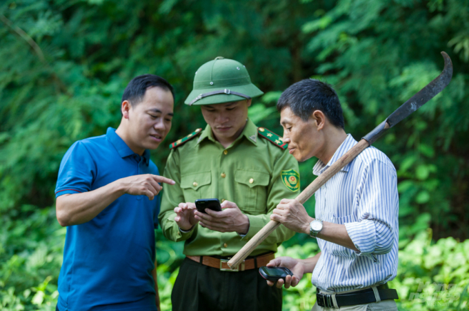 Dự án Rừng và Đồng bằng Việt Nam nâng cao năng lực quản lý rừng của cộng đồng. Ảnh: TL.