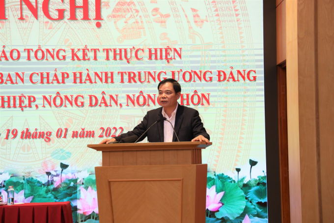 Nguyên Bộ trưởng Bộ NN-PTNT Nguyễn Xuân Cường. Ảnh: Hoàng Anh.