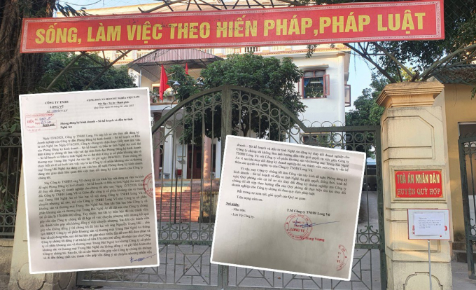 Tòa án nhân dân huyện Quỳ Hợp, Nghệ An chưa đưa vụ việc ra xét xử dù đã 7 tháng trôi qua. Ảnh: Văn Việt.