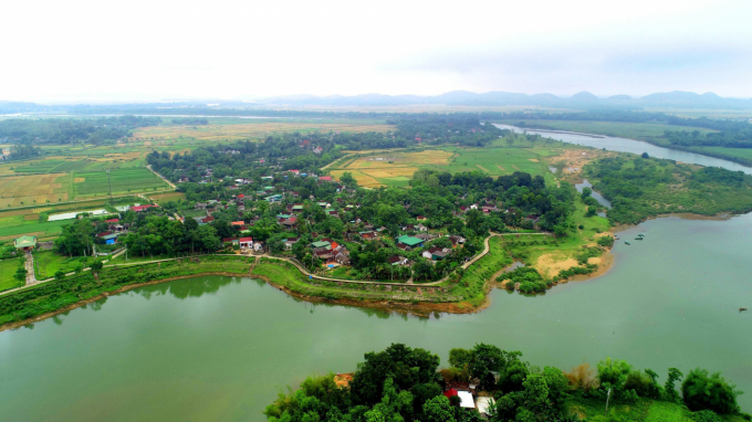 Nông nghiệp, nông thôn Vũ Quang ngày càng sạch, xanh, bền vững, rất giàu tiềm năng gắn với phát triển du lịch sinh thái. Ảnh: Xuân Hoàn.