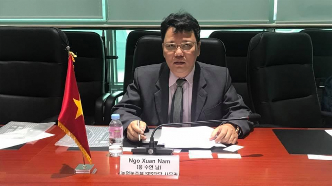Ông Ngô Xuân Nam, Phó Giám đốc Văn phòng SPS Việt Nam.