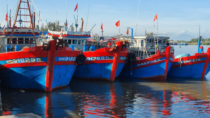 Quang Ngai has a relatively large fleet of more than 4,500 fishing vessels, large and small. Photo: L.K.