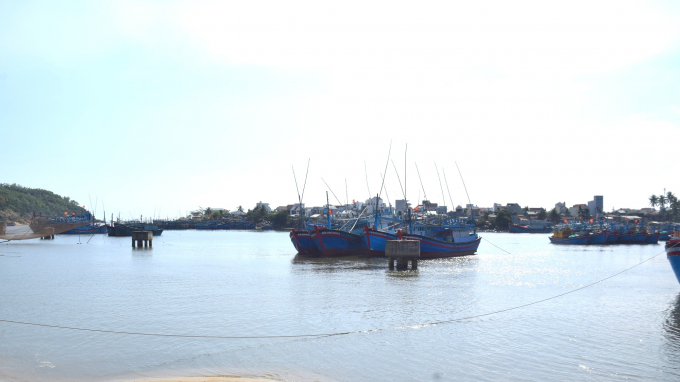Trong năm 2021, UBND thị xã Hoài Nhơn (Bình Định) đã đầu tư 20 tỷ đồng để nâng cấp cảng cá Tam Quan. Ảnh: KS.