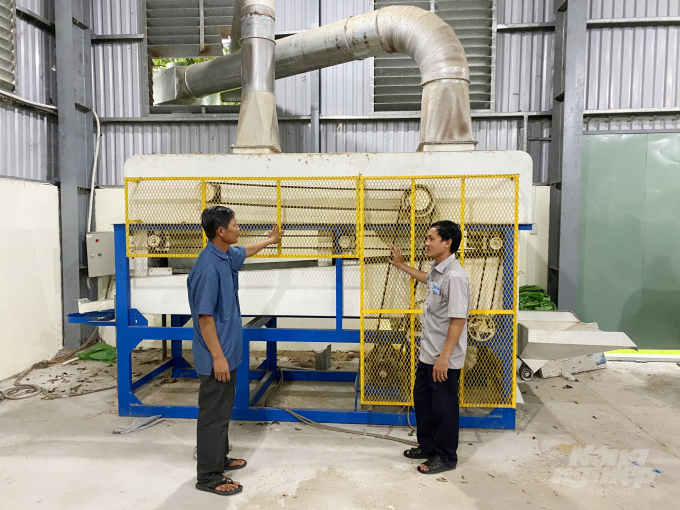 Dự án VnSAT hỗ trợ nhiều thiết bị máy móc, giúp cải thiện hạ tầng và nâng cao năng lực cho các HTX nông nghiệp ở An Giang. Ảnh: Lê Hoàng Vũ.