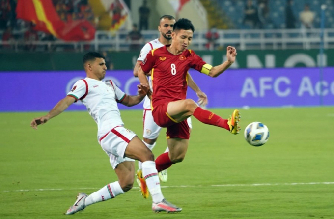 Đội tuyển Việt Nam lần thứ hai phơi áo trước Oman.