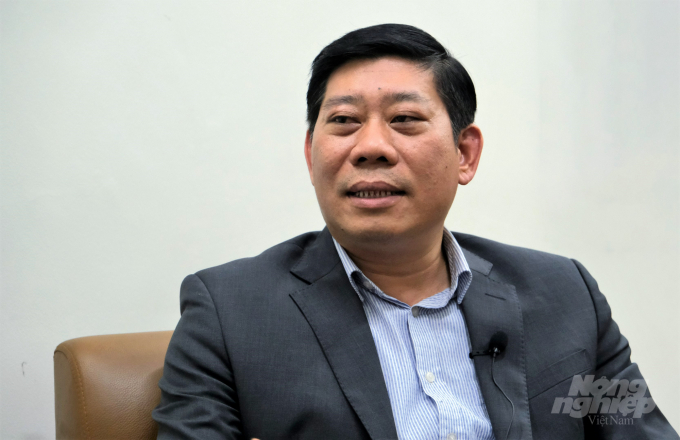 Mr. Nguyen Quang Hung shared: 'Vietnam's whole fishing port system is limited by several constraints and has failed to meet demand by the provisions of the Fisheries Law and anti-IUU regulations.'. Photo: Pham Hieu.