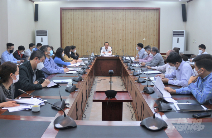 Bộ NN-PTNT tổ chức cuộc họp xây dựng Nghị định mới về một số chính sách phát triển thủy sản. Ảnh: Phạm Hiếu.