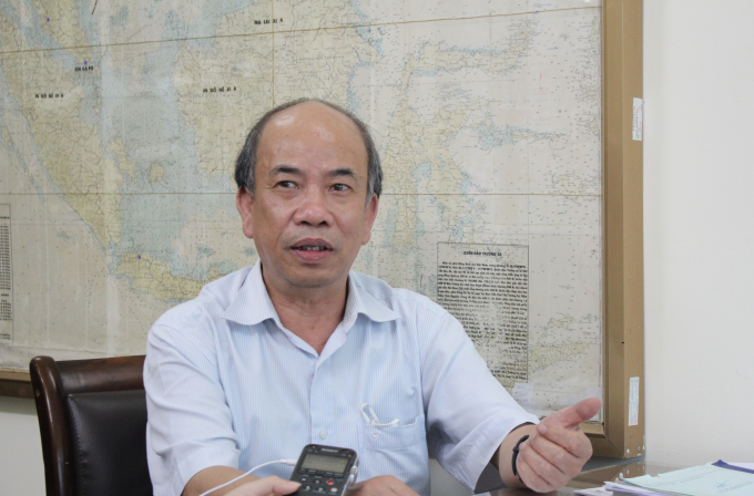 Ông Nguyễn Văn Trung, Vụ trưởng Vụ Khai thác thủy sản, Tổng cục Thủy sản (Bộ NN-PTNT). Ảnh: Trung Quân.