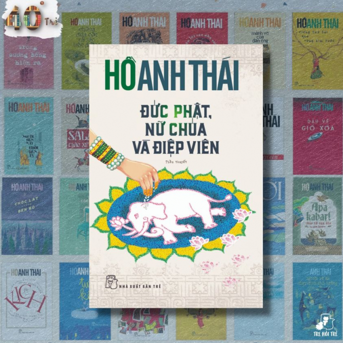 Bìa tiểu thuyết mới nhất của nhà văn Hồ Anh Thái.