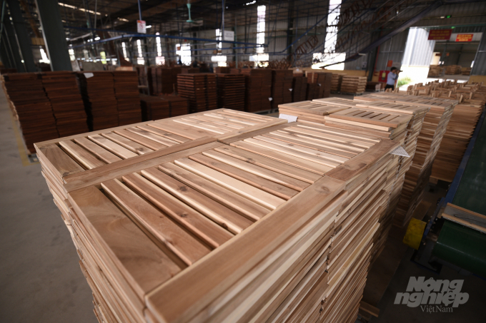 Wood and wood products accounted for the highest proportion of the export turnover of agricultural products to the US market in the first four months of the year. Photo: Tung Dinh.
