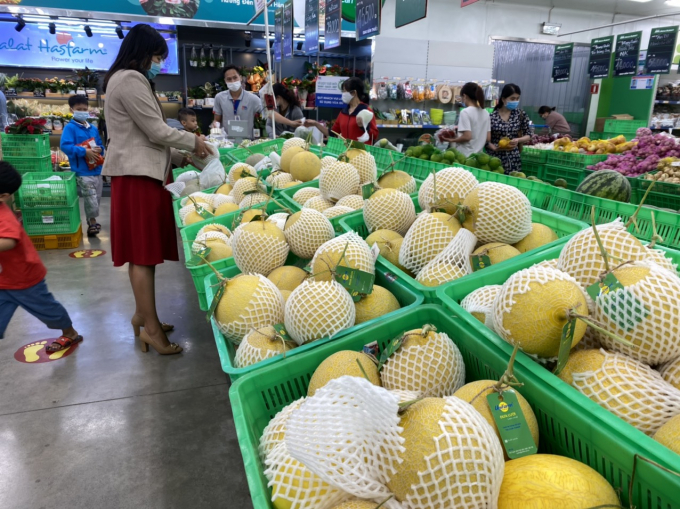 Many kinds of fruits are sold well in domestic market. Photo: Le Hoang Vu.
