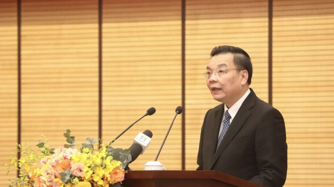 Ông Chu Ngọc Anh, Chủ tịch UBND TP. Hà Nội, nguyên Bộ trưởng Bộ Khoa học và Công nghệ. Ảnh: Minh Quyết/TTXVN.