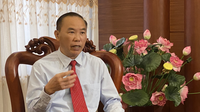 Deputy Minister of Agriculture and Rural Development Phung Duc Tien shared concerns and solutions for Central Highlands agriculture to develop in depth. Photo: Nhat Quang.