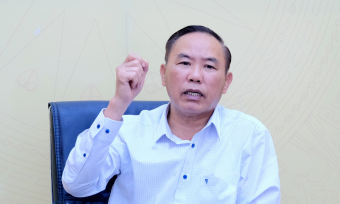 'The announcement of the African Swine Fever (ASF) vaccine clearly shows the will and effort of Vietnam' - Deputy Minister of Agriculture and Rural Development Phung Duc Tien. Photo: Ba Thang.