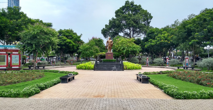 Công viên Lưu Hữu Phước tại Cần Thơ.