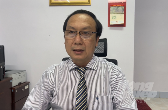 Ông Phan Hoàng Vũ, Giám đốc Sở NN-PTNT Cà Mau. Ảnh: Quốc Việt.