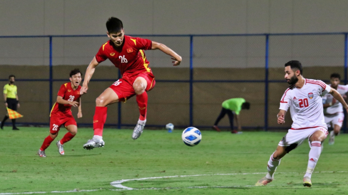 U23 Việt Nam thua U23 UAE 0-3 ở trận ra mắt HLV Gong Oh-kyun. Ảnh: VFF.