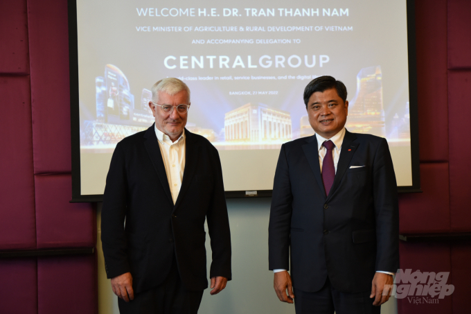Deputy Minister Tran Thanh Nam and Mr. Pascal Billaud had very open discussions on cooperation in the coming time.