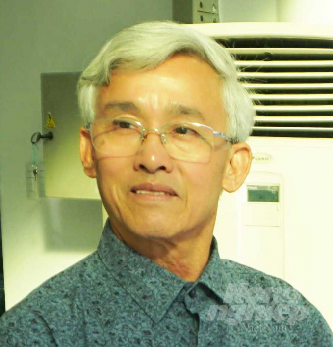 Ông Phạm Thái Bình - Tổng Giám đốc Công ty CP Nông nghiệp công nghệ cao Trung An. Ảnh: Hữu Đức.