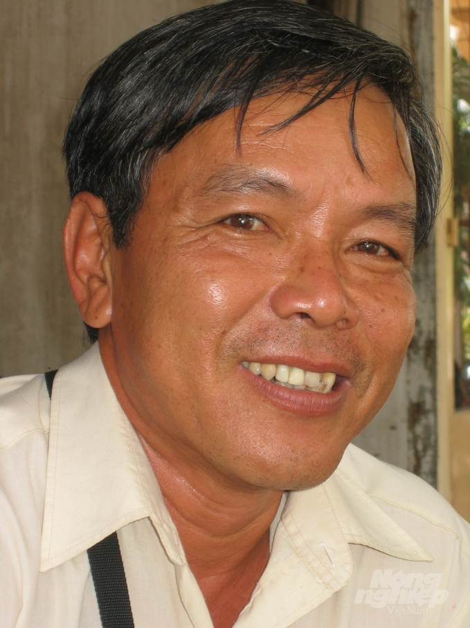 Dr. Nguyen Ngoc De, Senior Lecturer of the Faculty of Rural Development, Can Tho University. Photo: Huu Duc.