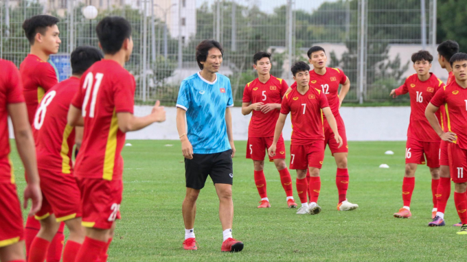 U23 Việt Nam thi đấu khởi sắc dưới tay thầy mới Gong Oh-kyun. Ảnh: VFF.