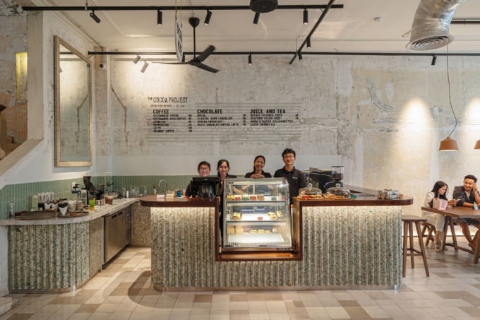 The Cocoa Project wants to bring chocolate into the everyday moments of the locals, starting with its flagship store in District 3, Ho Chi Minh City. Photo: Mervin Lee.