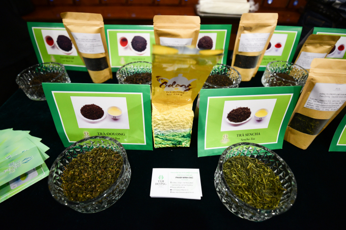 Các sản phẩm trà của Lai Châu được đánh giá phong phú, thích hợp với thị trường Trung Đông, Bắc Phi và Nam Á. Ảnh: Tùng Đinh.