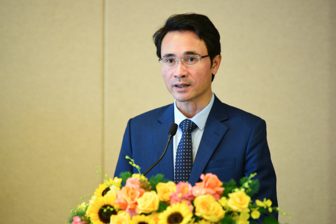 Ông Hà Trọng Hải, Phó Chủ tịch UBND tỉnh Lai Châu khẳng định tỉnh sẽ tạo mọi điều kiện thuận lợi nhất để các bên có thể hợp tác, phát triển ngành trà của Lai Châu. Ảnh: Tùng Đinh.