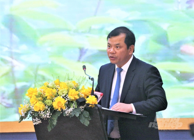 Ông Phan Thế Tuấn, Phó Chủ tịch UBND tỉnh Bắc Giang cho biết mỗi năm, hơn 40% sản lượng vải Bắc Giang được phục vụ cho xuất khẩu, 60% phục vụ cho thị trường nội địa. Ảnh: Phạm Hiếu.