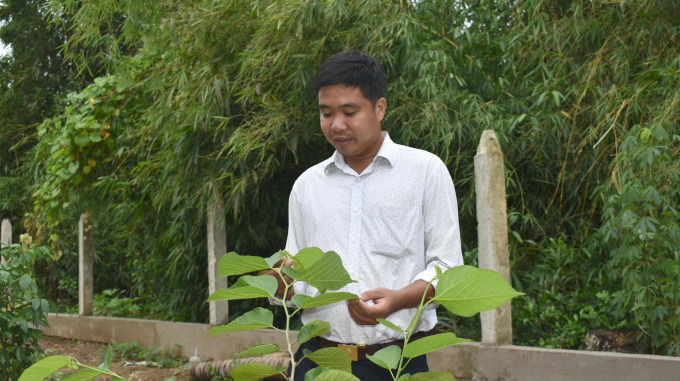 Sắp tới, anh Trương Phong còn ấp ủ ý định xây dựng mô hình sản xuất nông nghiệp với những tiến bộ khoa học mới. Ảnh: Minh Đảm.