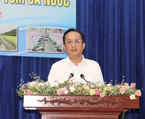 Chủ tịch UBND tỉnh Bạc Liêu - Phạm Văn Thiều. Ảnh: Trọng Linh.