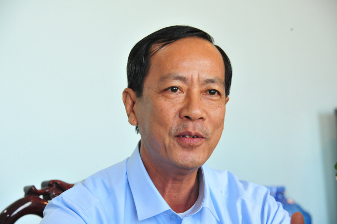 Ông Trần Thanh Dũng, Chủ tịch Liên minh HTX tỉnh Kiên Giang. Ảnh: Hoàng Vũ. 